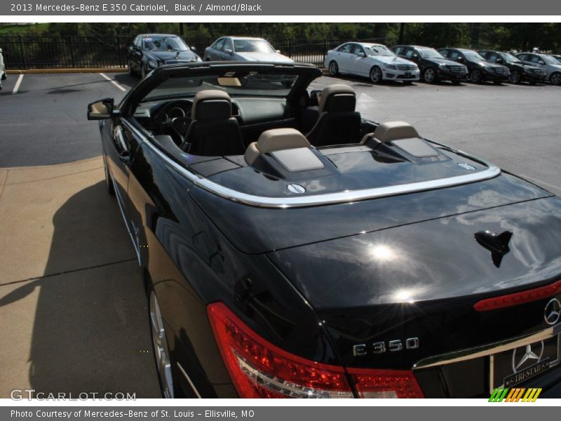 Black / Almond/Black 2013 Mercedes-Benz E 350 Cabriolet