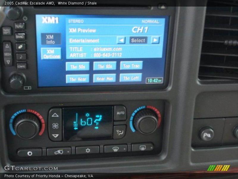 White Diamond / Shale 2005 Cadillac Escalade AWD