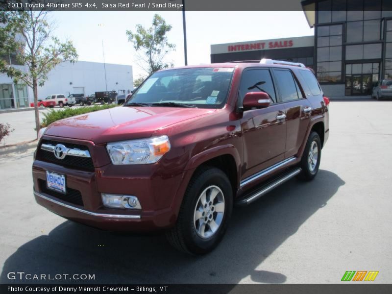 Salsa Red Pearl / Sand Beige 2011 Toyota 4Runner SR5 4x4