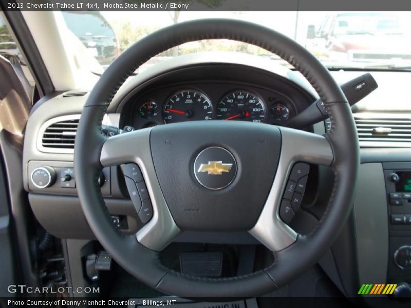 Mocha Steel Metallic / Ebony 2013 Chevrolet Tahoe LT 4x4