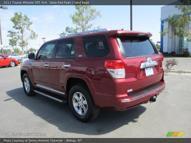 Salsa Red Pearl / Sand Beige 2011 Toyota 4Runner SR5 4x4