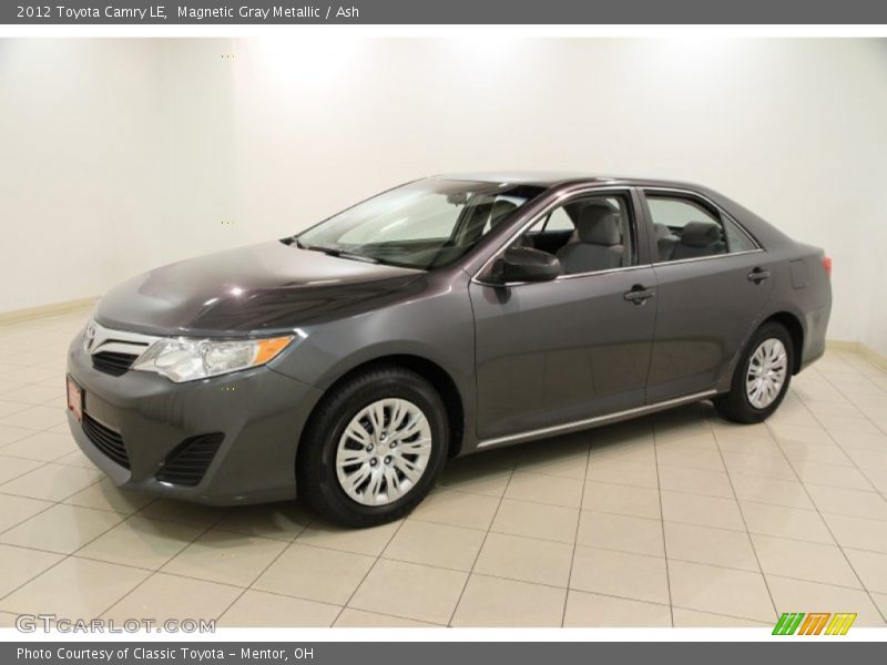Magnetic Gray Metallic / Ash 2012 Toyota Camry LE