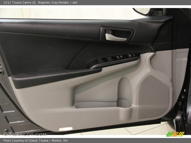 Magnetic Gray Metallic / Ash 2012 Toyota Camry LE