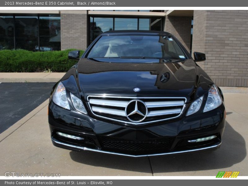 Black / Almond/Black 2013 Mercedes-Benz E 350 Cabriolet