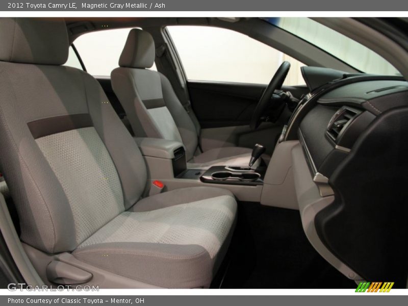 Magnetic Gray Metallic / Ash 2012 Toyota Camry LE