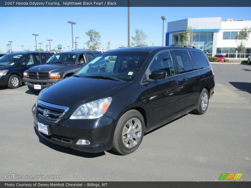 Nighthawk Black Pearl / Black 2007 Honda Odyssey Touring