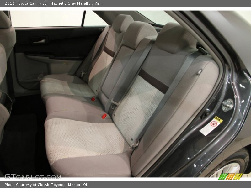 Magnetic Gray Metallic / Ash 2012 Toyota Camry LE