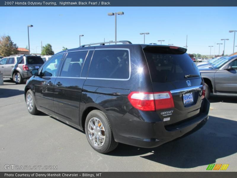 Nighthawk Black Pearl / Black 2007 Honda Odyssey Touring