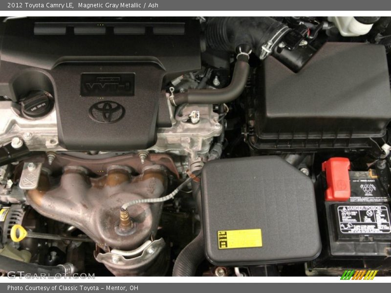 Magnetic Gray Metallic / Ash 2012 Toyota Camry LE