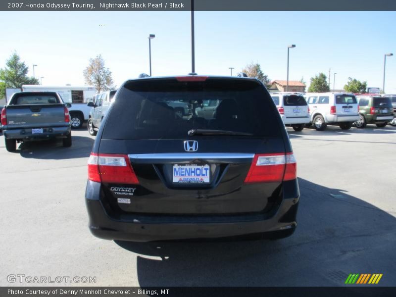 Nighthawk Black Pearl / Black 2007 Honda Odyssey Touring