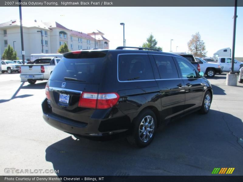 Nighthawk Black Pearl / Black 2007 Honda Odyssey Touring