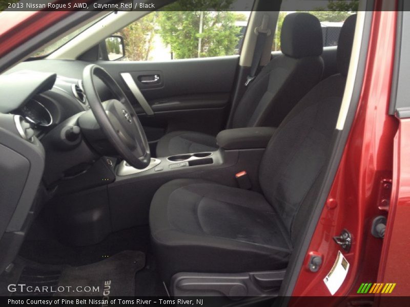 Cayenne Red / Black 2013 Nissan Rogue S AWD