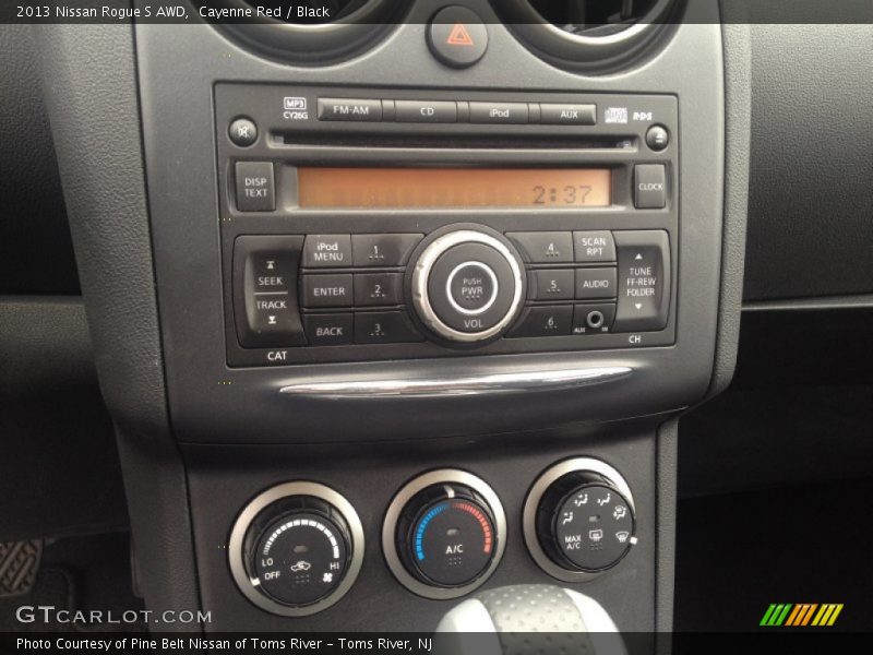 Cayenne Red / Black 2013 Nissan Rogue S AWD