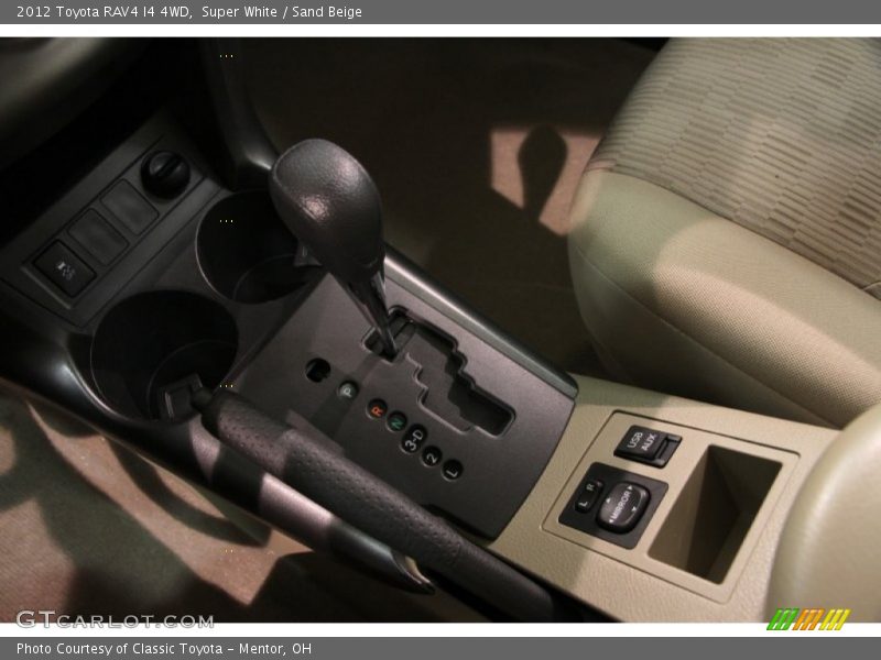 Super White / Sand Beige 2012 Toyota RAV4 I4 4WD