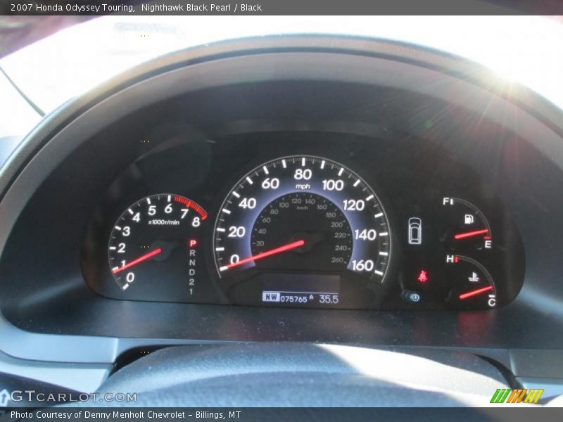Nighthawk Black Pearl / Black 2007 Honda Odyssey Touring