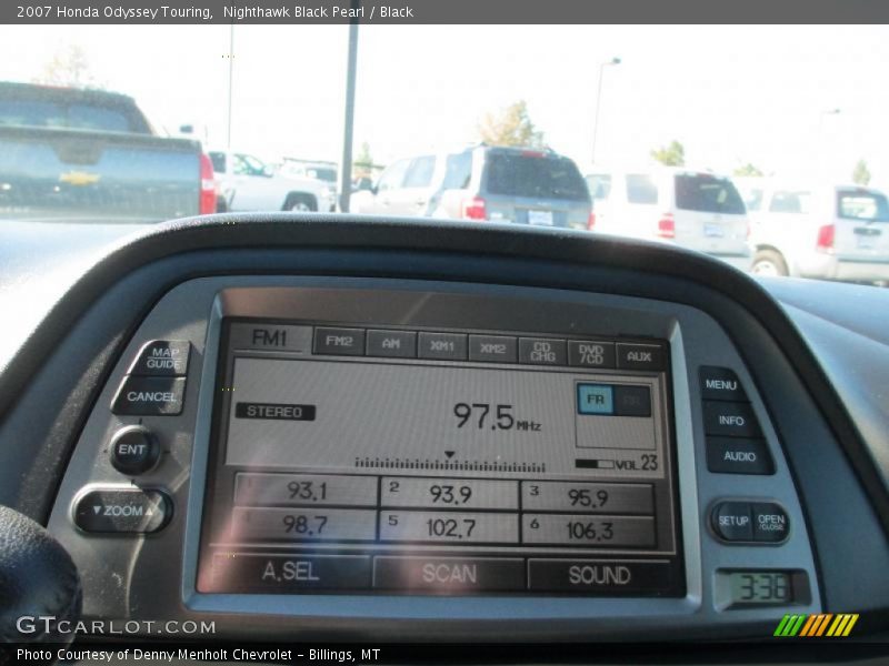 Nighthawk Black Pearl / Black 2007 Honda Odyssey Touring