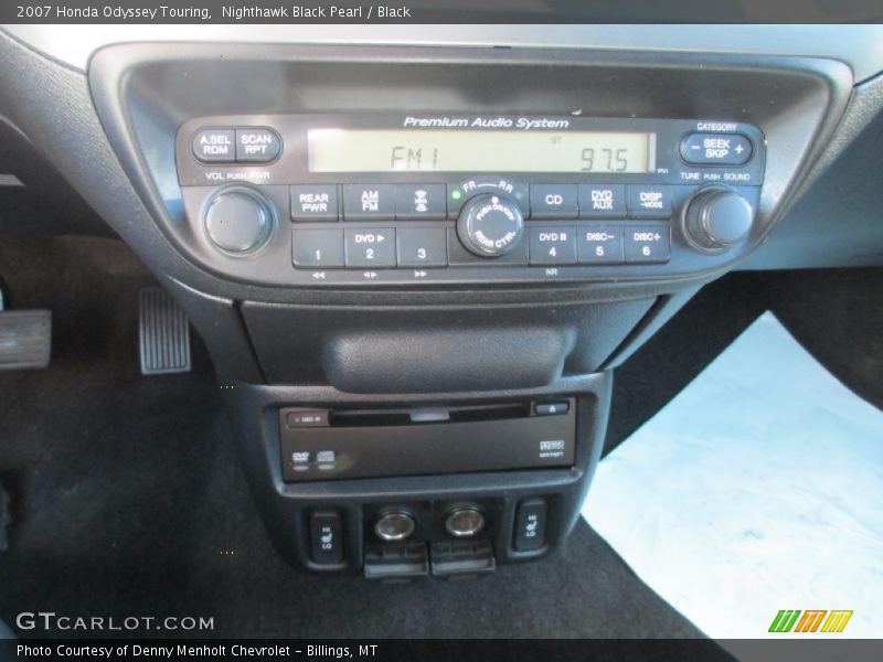 Nighthawk Black Pearl / Black 2007 Honda Odyssey Touring
