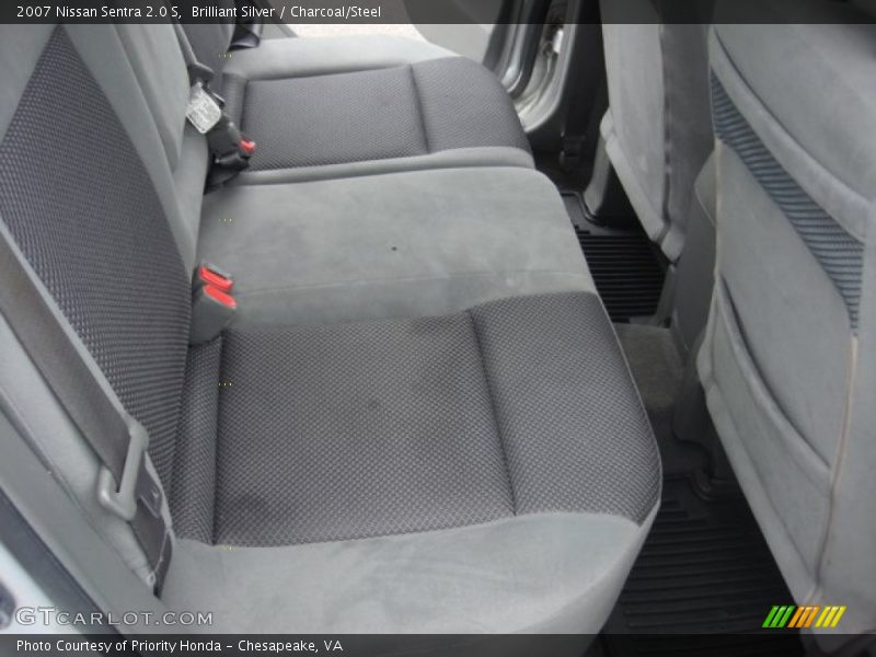 Brilliant Silver / Charcoal/Steel 2007 Nissan Sentra 2.0 S
