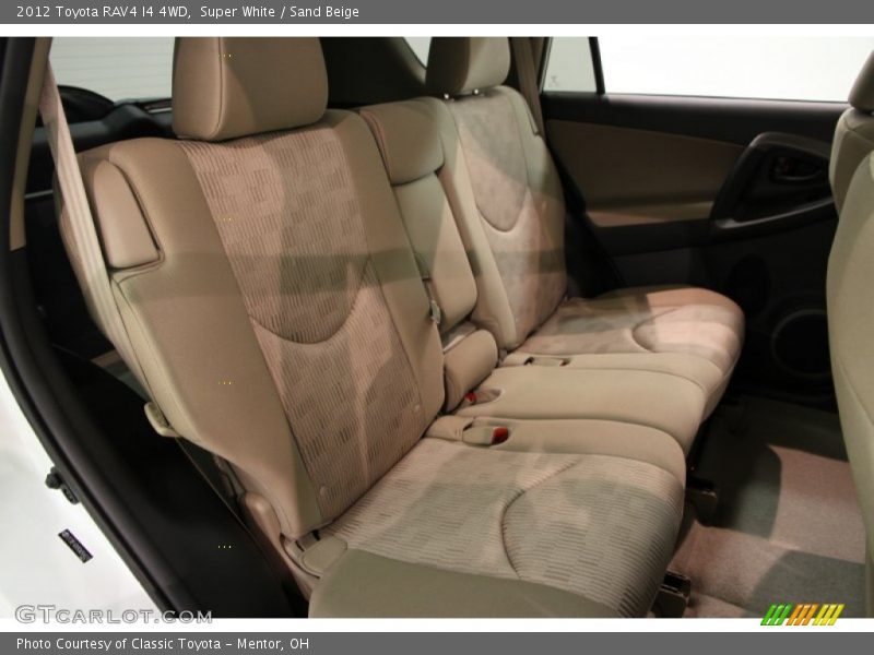 Super White / Sand Beige 2012 Toyota RAV4 I4 4WD