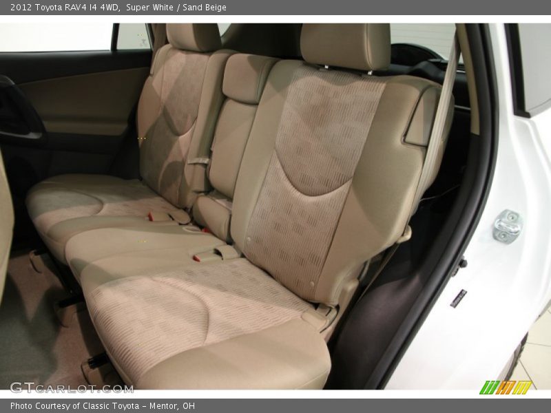 Super White / Sand Beige 2012 Toyota RAV4 I4 4WD