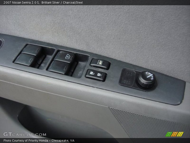 Brilliant Silver / Charcoal/Steel 2007 Nissan Sentra 2.0 S