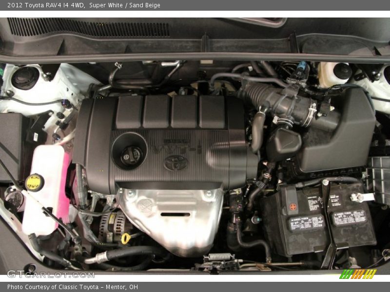 Super White / Sand Beige 2012 Toyota RAV4 I4 4WD