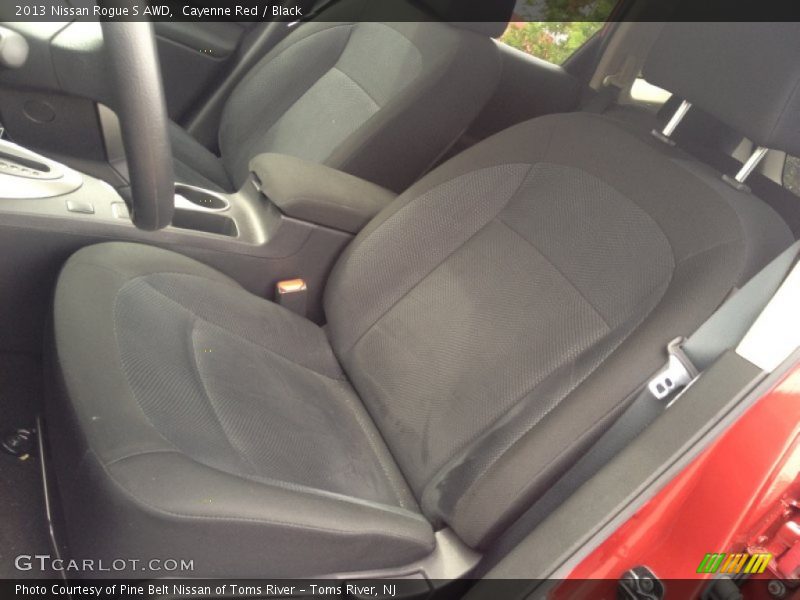 Cayenne Red / Black 2013 Nissan Rogue S AWD