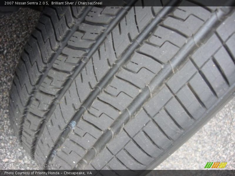 Brilliant Silver / Charcoal/Steel 2007 Nissan Sentra 2.0 S