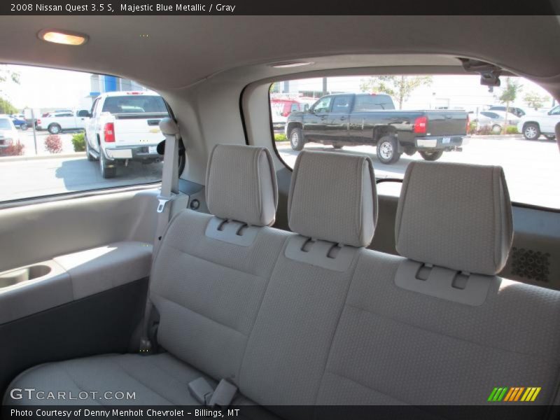 Majestic Blue Metallic / Gray 2008 Nissan Quest 3.5 S