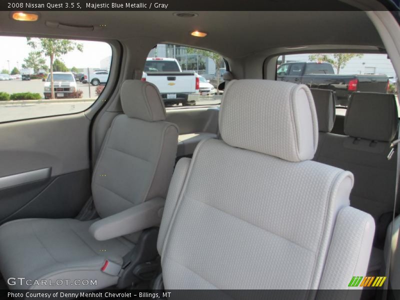 Majestic Blue Metallic / Gray 2008 Nissan Quest 3.5 S