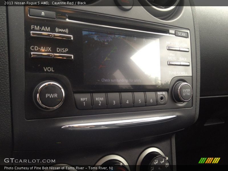 Cayenne Red / Black 2013 Nissan Rogue S AWD