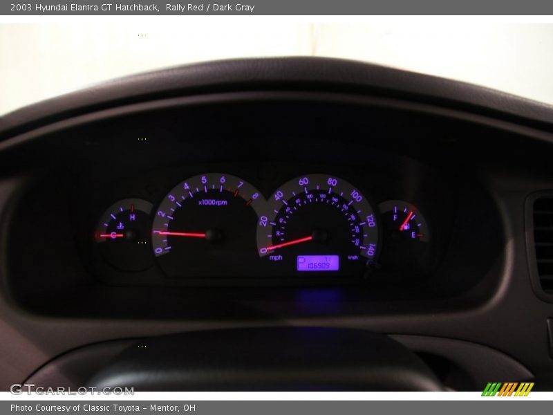  2003 Elantra GT Hatchback GT Hatchback Gauges
