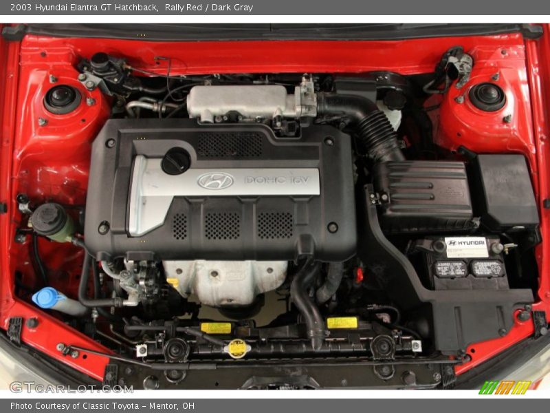  2003 Elantra GT Hatchback Engine - 2.0 Liter DOHC 16 Valve 4 Cylinder