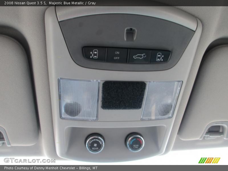 Majestic Blue Metallic / Gray 2008 Nissan Quest 3.5 S