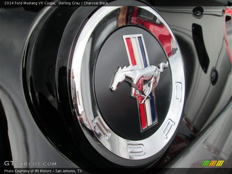 Sterling Gray / Charcoal Black 2014 Ford Mustang V6 Coupe