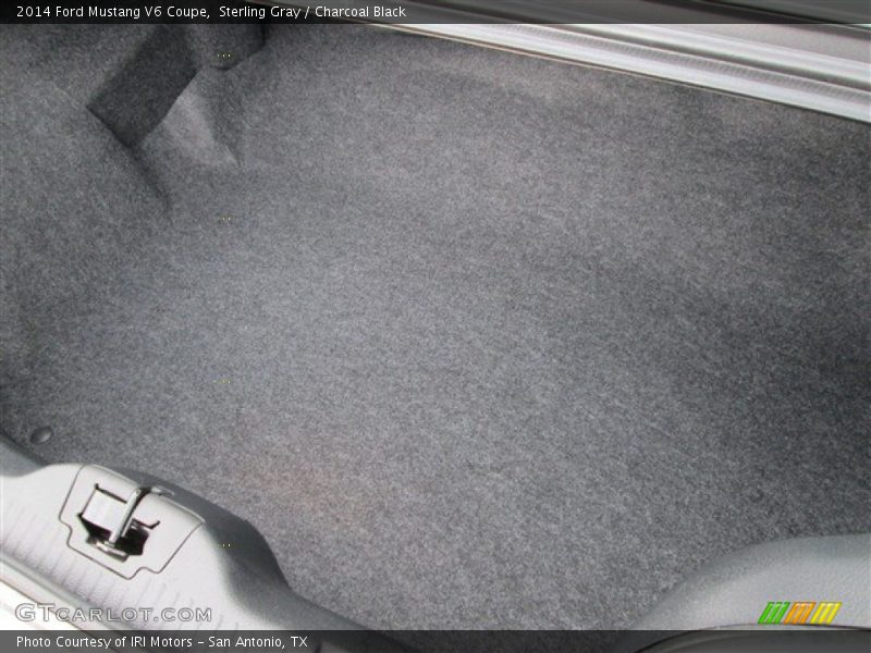 Sterling Gray / Charcoal Black 2014 Ford Mustang V6 Coupe