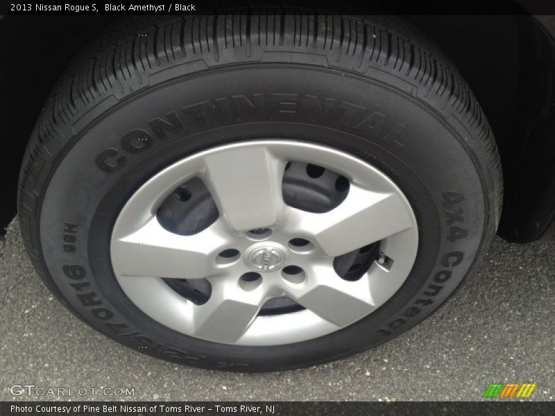 Black Amethyst / Black 2013 Nissan Rogue S