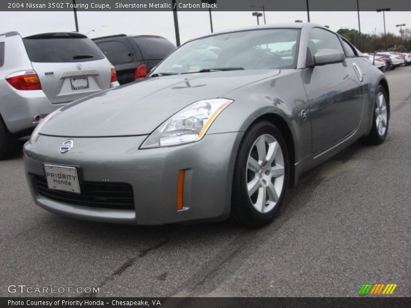 Silverstone Metallic / Carbon Black 2004 Nissan 350Z Touring Coupe