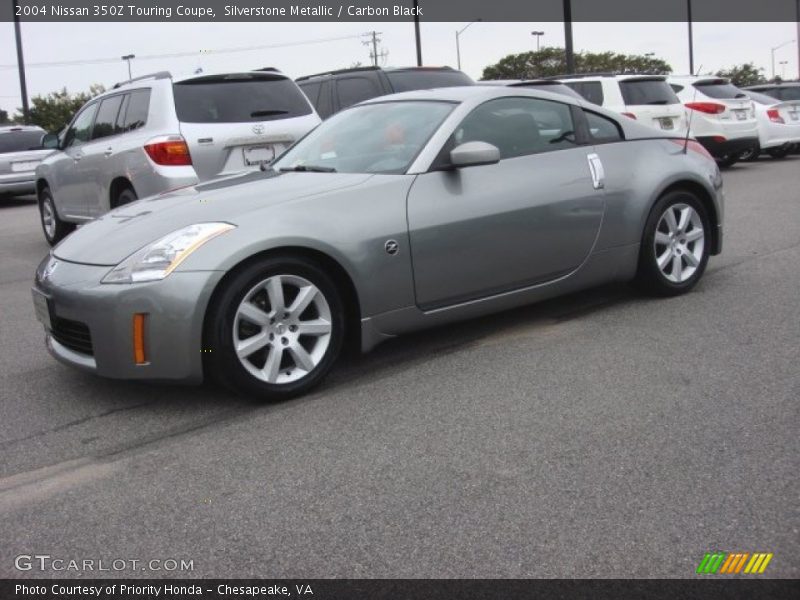 Silverstone Metallic / Carbon Black 2004 Nissan 350Z Touring Coupe