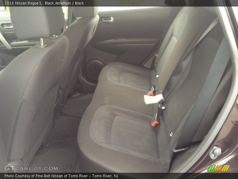 Black Amethyst / Black 2013 Nissan Rogue S