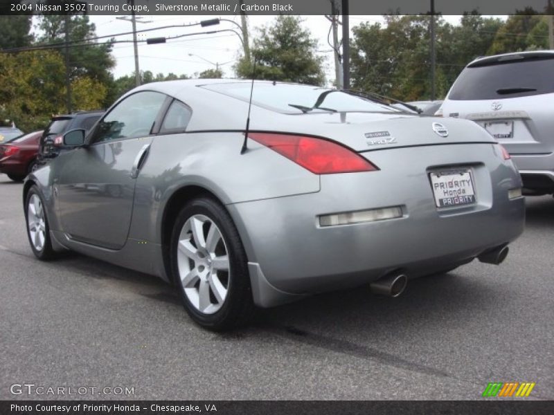 Silverstone Metallic / Carbon Black 2004 Nissan 350Z Touring Coupe