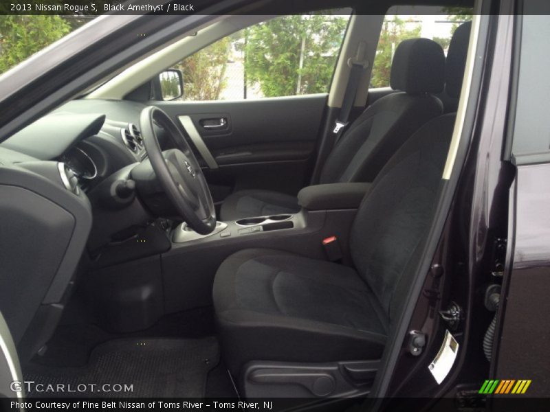 Black Amethyst / Black 2013 Nissan Rogue S