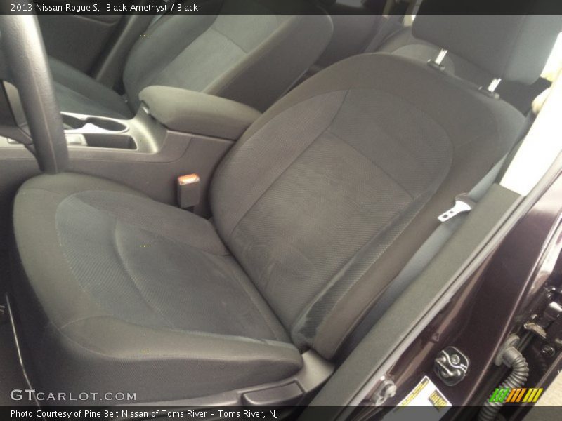 Black Amethyst / Black 2013 Nissan Rogue S