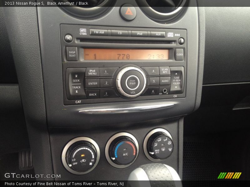 Black Amethyst / Black 2013 Nissan Rogue S