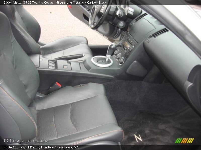 Silverstone Metallic / Carbon Black 2004 Nissan 350Z Touring Coupe