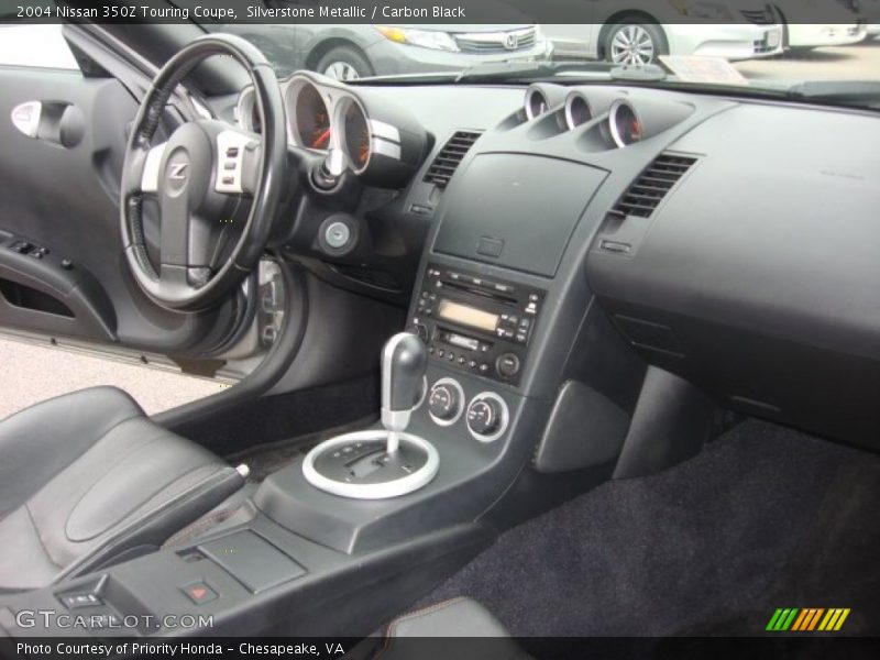 Silverstone Metallic / Carbon Black 2004 Nissan 350Z Touring Coupe