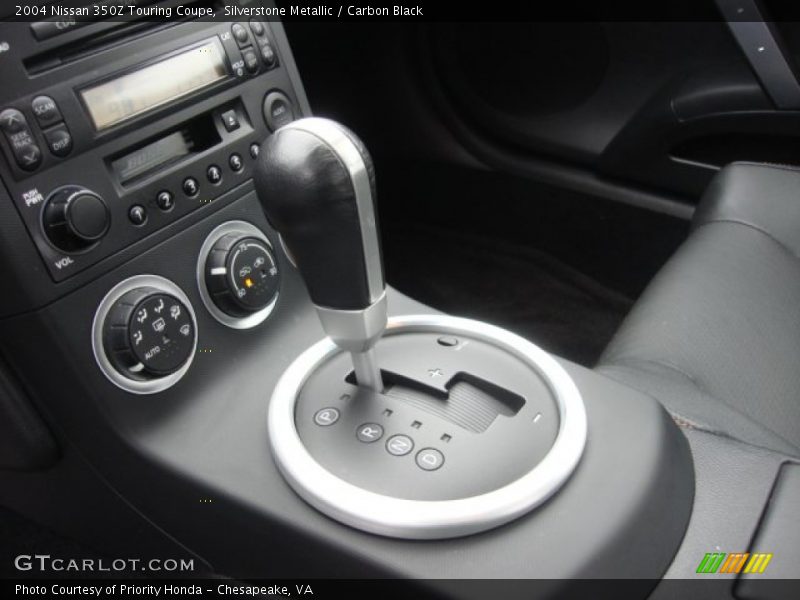 Silverstone Metallic / Carbon Black 2004 Nissan 350Z Touring Coupe