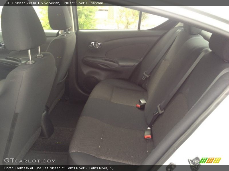 Brilliant Silver / Charcoal 2013 Nissan Versa 1.6 SV Sedan