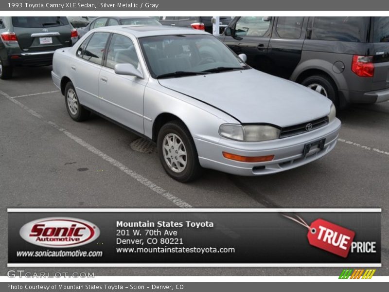 Silver Metallic / Gray 1993 Toyota Camry XLE Sedan
