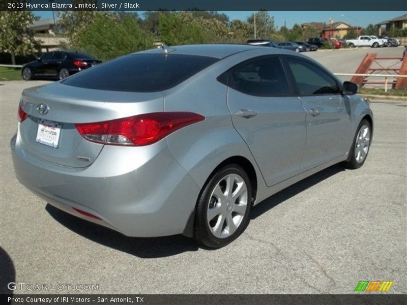 Silver / Black 2013 Hyundai Elantra Limited